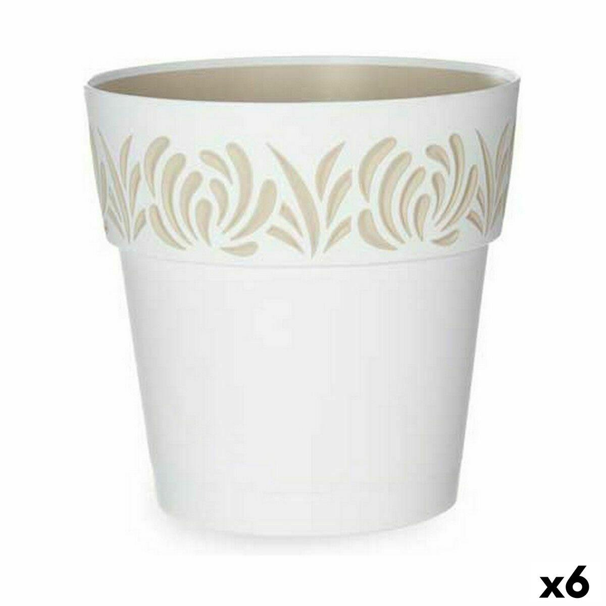 Selvvandende pot Stefanplast Gaia Hvid Plastik 25 x 25 x 25 cm (6 enheder) Selvvandende pot Stefanplast Gaia Hvid Plastik 25 x 25 x 25 cm (6 enheder)