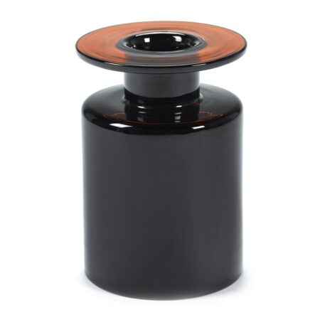 Serax Wind & Fire vase 27 cm Black/Dark brown