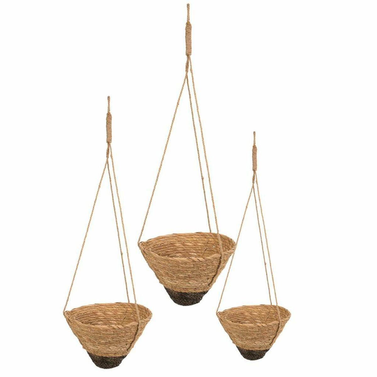 Set med kurve Alexandra House Living Naturlig fiber 30 x 19 x 30 cm 22 x 14 x 22 cm 26 x 16 x 26 cm Ledning til ophæng 3 Dele Set med kurve Alexandra House Living Naturlig fiber 30 x 19 x 30 cm 22 x 14 x 22 cm 26 x 16 x 26 cm Ledning til ophæng 3 Dele