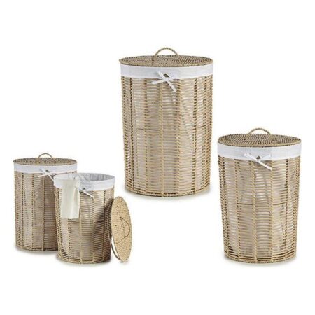 Set med kurve Natur (2 Dele) (44 x 56 x 44 cm)