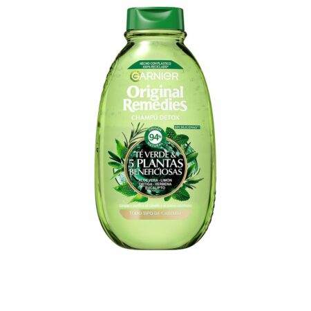 Shampoo Garnier Original Remedies Grøn te & 5 planter 400 ml