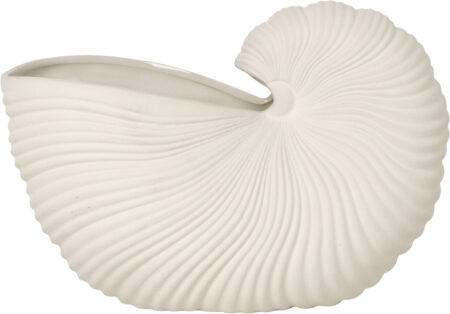 Shell Pot Off White