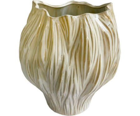 Shishi Dune keramik vase - 22x25- off-white