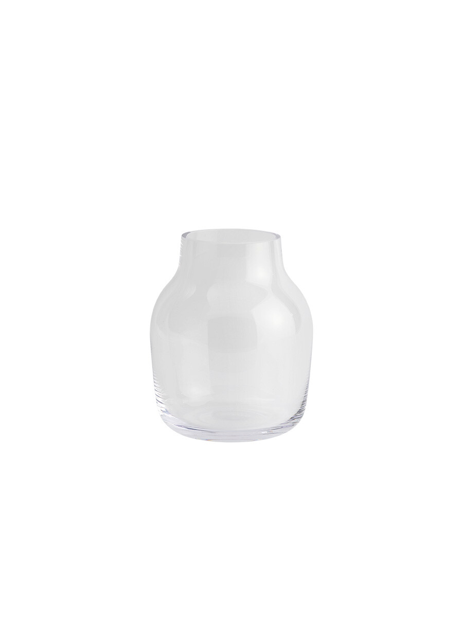 Silent Vase, Ø 11 cm fra Muuto (Clear) Silent Vase, Ø 11 cm fra Muuto (Clear)