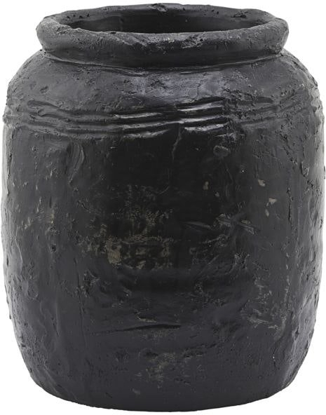 Siliga, Vase, sort Siliga, Vase, sort