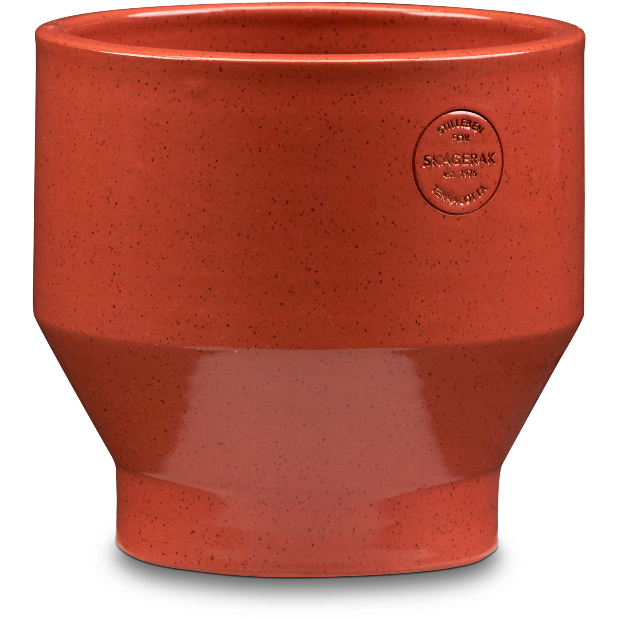 Skagerak Edge krukke Ø18x18 cm - brændt rød Skagerak Edge krukke Ø18x18 cm - brændt rød
