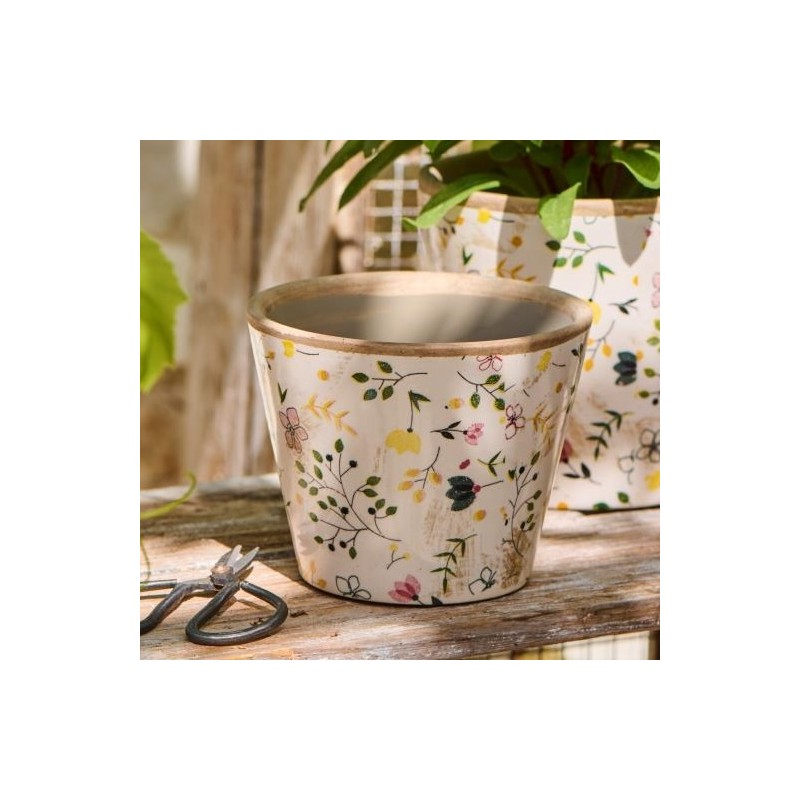 Skjuler "Meadow Blossom" konisk - Ib Laursen H: 10,7 Skjuler "Meadow Blossom" konisk - Ib Laursen H: 10,7