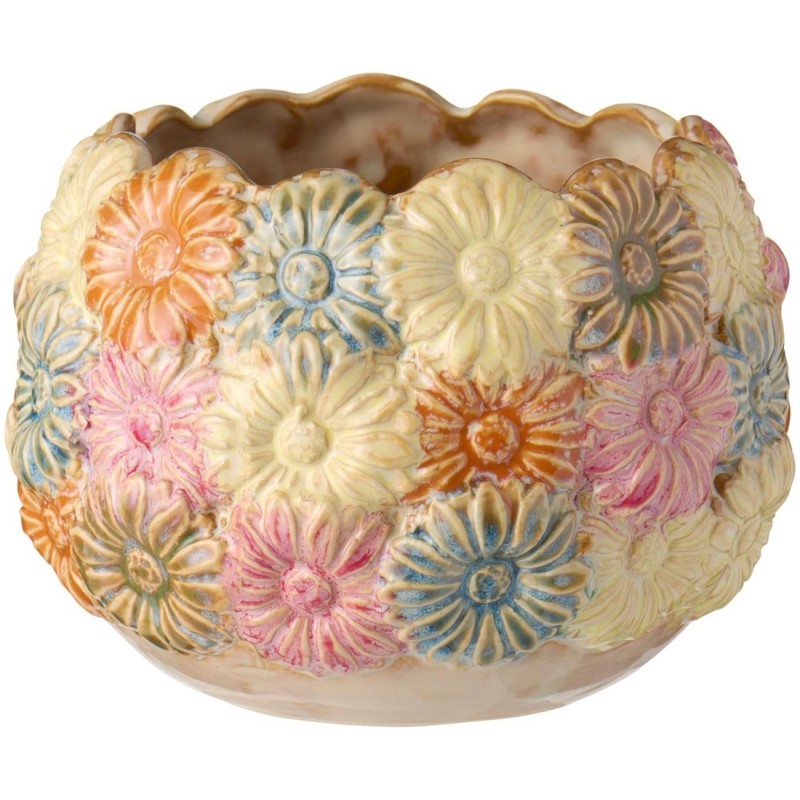 Skjuler m/ blomster "Daisy" multifarvet - Ib Laursen H: 11,3 Skjuler m/ blomster "Daisy" multifarvet - Ib Laursen H: 11,3