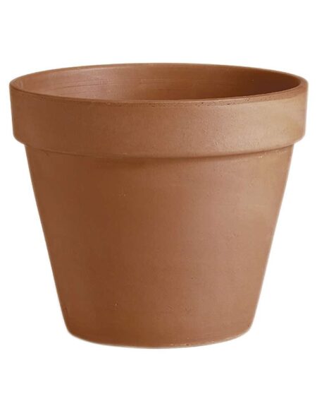 Skjuler terracotta Ø11xH10 cm mokka