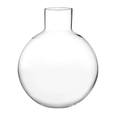 Skrufs Glasbruk Pallo vase Klar 31 cm