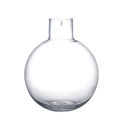 Skrufs Glasbruk Pallo vase Klar 31 cm