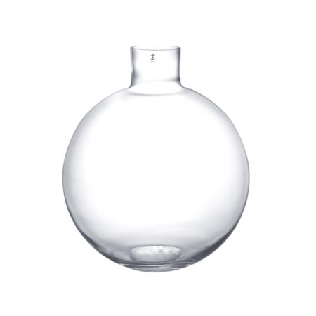 Skrufs Glasbruk Pallo vase Klar 37 cm