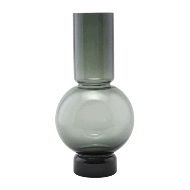 Smuk Vase, Bubble i Grå/Blå - Høj Str. 35 Smuk Vase, Bubble i Grå/Blå - Høj Str. 35