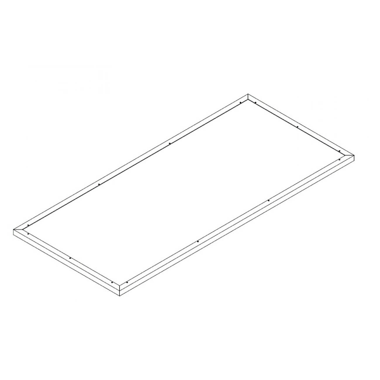 Sneglehegn til KGT aluminium højbed 210, 204 x 90 x 5 cm Sneglehegn til KGT aluminium højbed 210, 204 x 90 x 5 cm