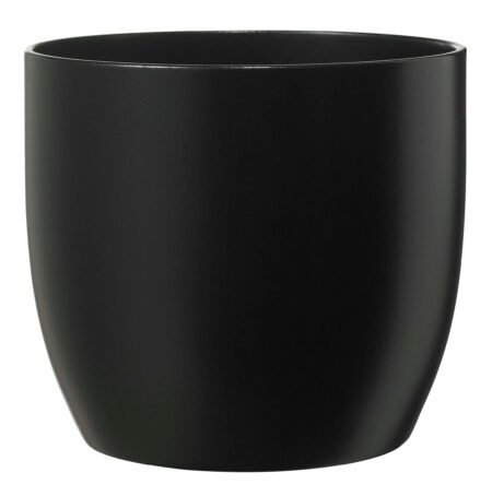 Soendgen Keramik - Basel fashion skjuler Ø19-Ø21 cm - Mat sort - Ø19 H18 cm