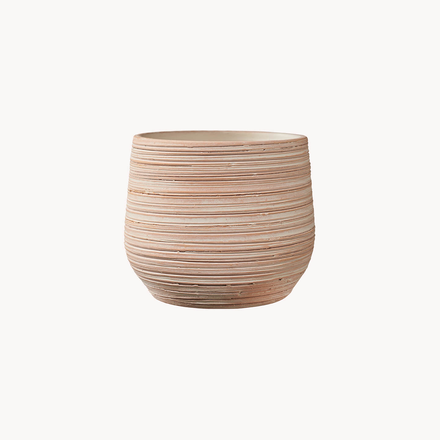 Soendgen Keramik - Ravenna Urtepotteskjuler, Terra textured 4 størrelser - H11 x Ø12 cm Soendgen Keramik - Ravenna Urtepotteskjuler, Terra textured 4 størrelser - H11 x Ø12 cm