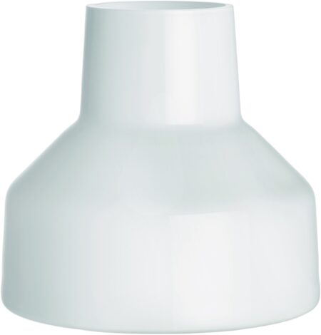 Solare Kort Vase 220x200mm Hvid