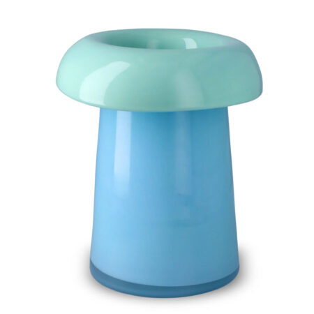 Soma vase, H22,5 cm - lyseblå/aqua