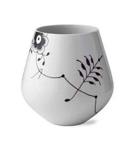 Sort Mega vase - 20,5 cm.