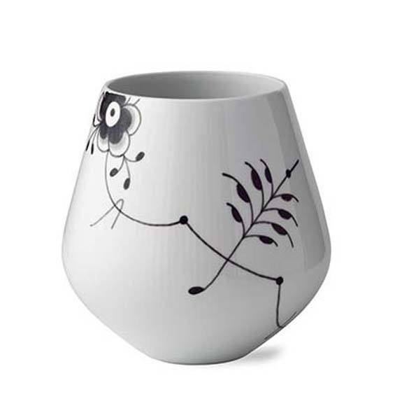 Sort Mega vase - 20,5 cm. Sort Mega vase - 20,5 cm.