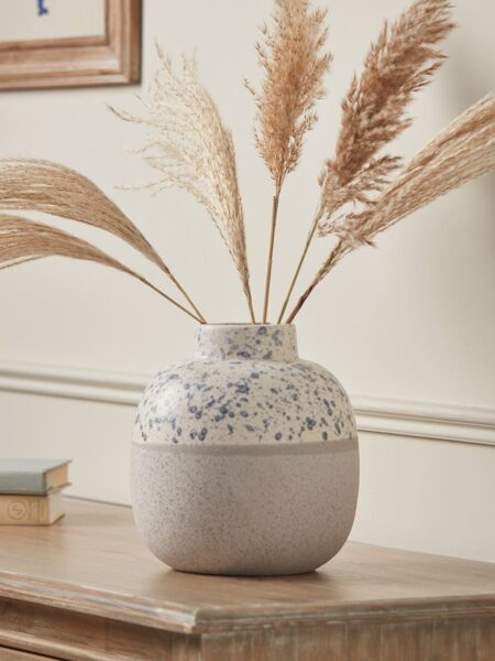 Speckled Blue Vase