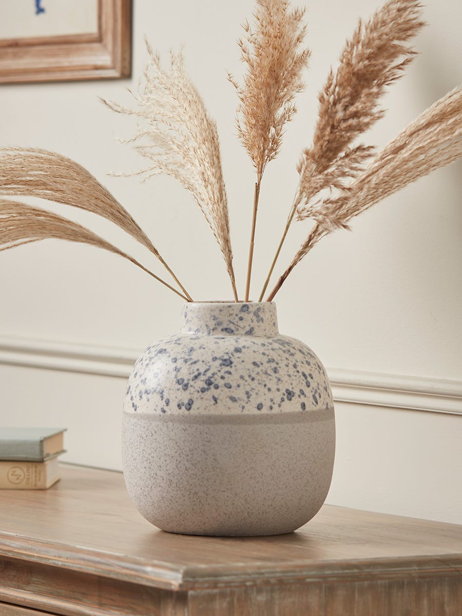 Speckled Blue Vase Speckled Blue Vase