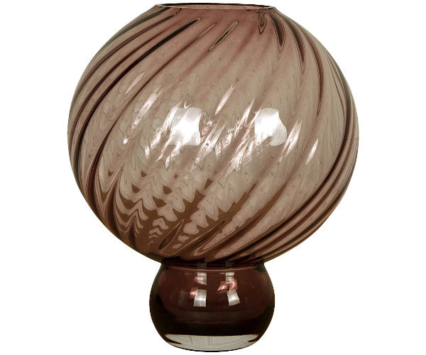 Specktrum Meadow Swirl vase - large - topaz Specktrum Meadow Swirl vase - large - topaz
