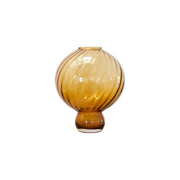 Specktrum Meadow swirl vase - Stor - Amber Specktrum Meadow swirl vase - Stor - Amber