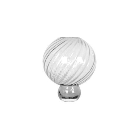 Specktrum Meadow swirl vase - Stor - Clear
