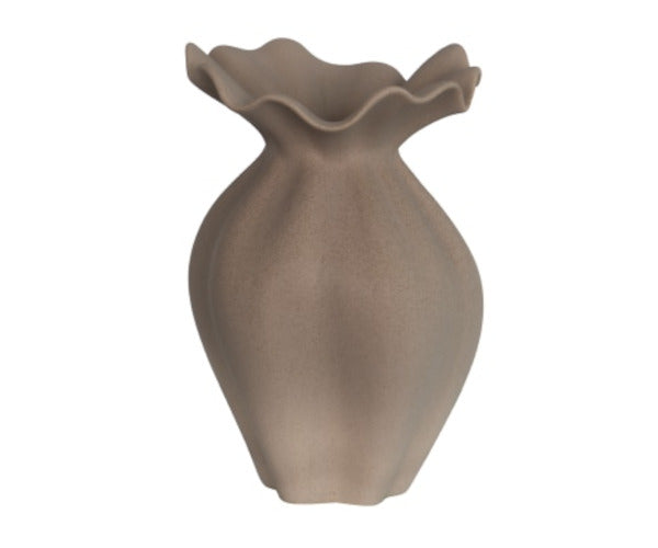 Specktrum Nellie vase - medium - brown Specktrum Nellie vase - medium - brown
