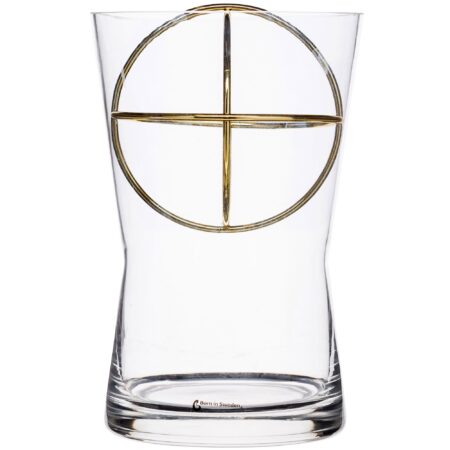 Sphere vase, medium, guld