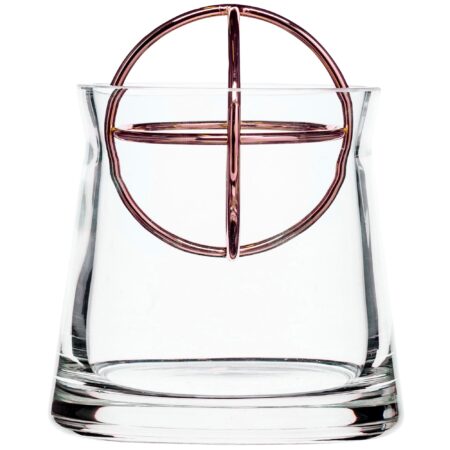 Sphere vase, small, kobberbelagt
