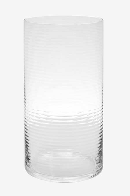 Spring Copenhagen - Vase Laine 25 cm - Transparent - Urtepotteskjulere & vaser - - Homeroom