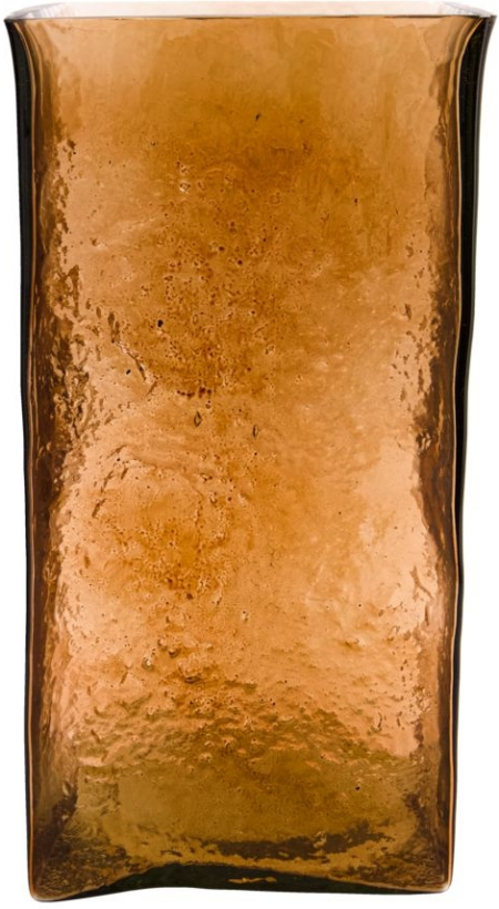 Square, Vase, amber