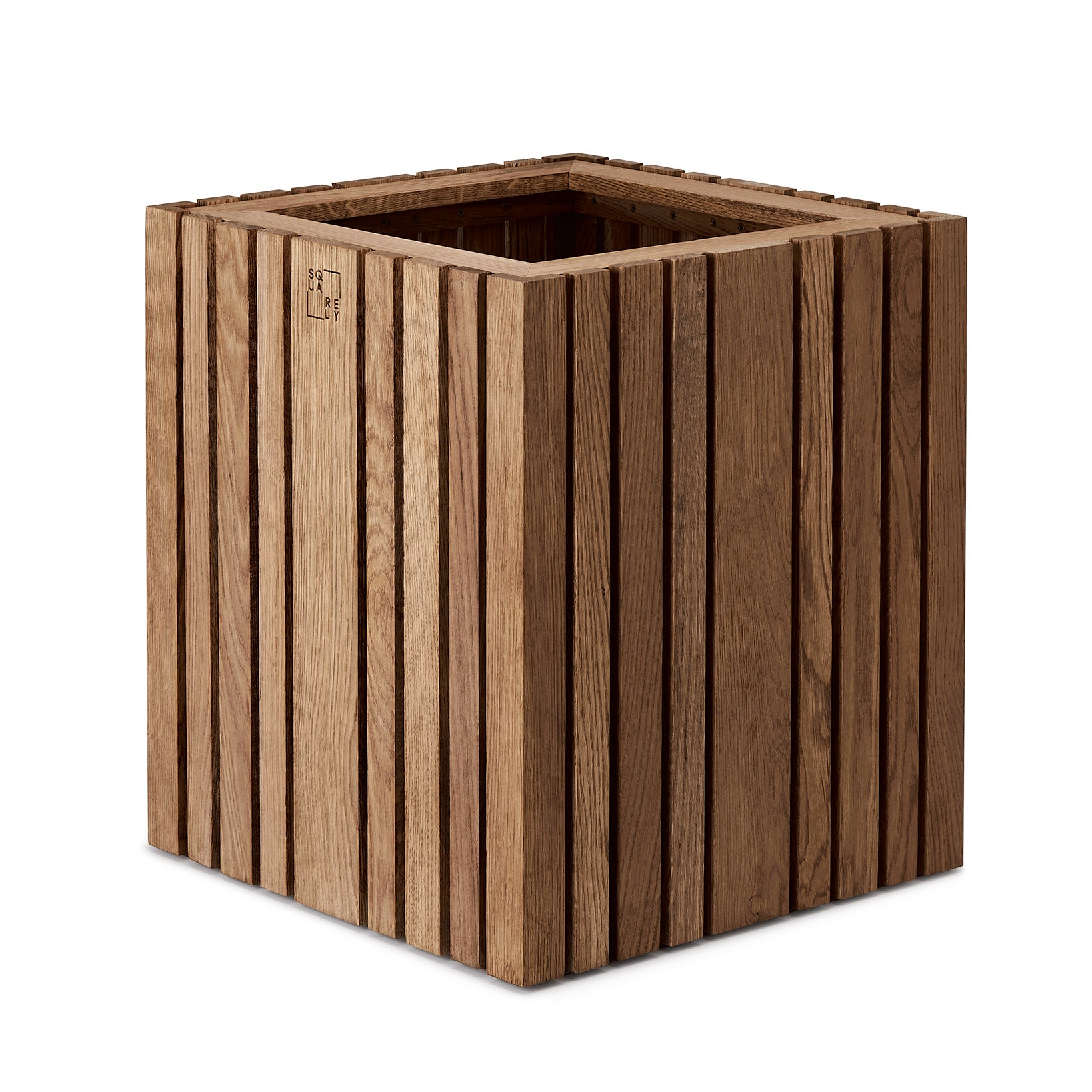 Squarely Copenhagen - GrowBIG plantekasse 45x45 cm, 3 farver - Mørk Eg Squarely Copenhagen - GrowBIG plantekasse 45x45 cm, 3 farver - Mørk Eg