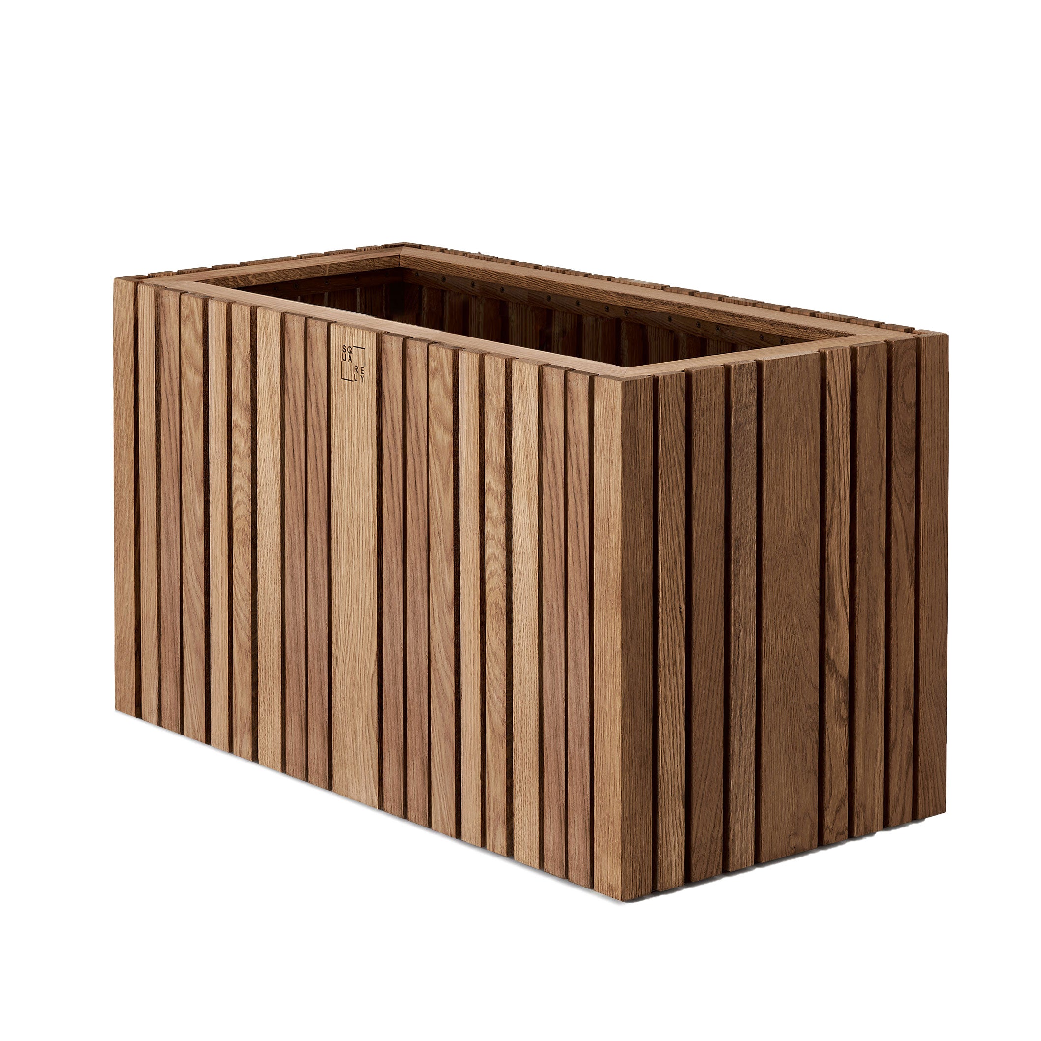 Squarely Copenhagen - GrowLARGE plantekasse 90x45 cm, 3 farver - Mørk Eg Squarely Copenhagen - GrowLARGE plantekasse 90x45 cm, 3 farver - Mørk Eg
