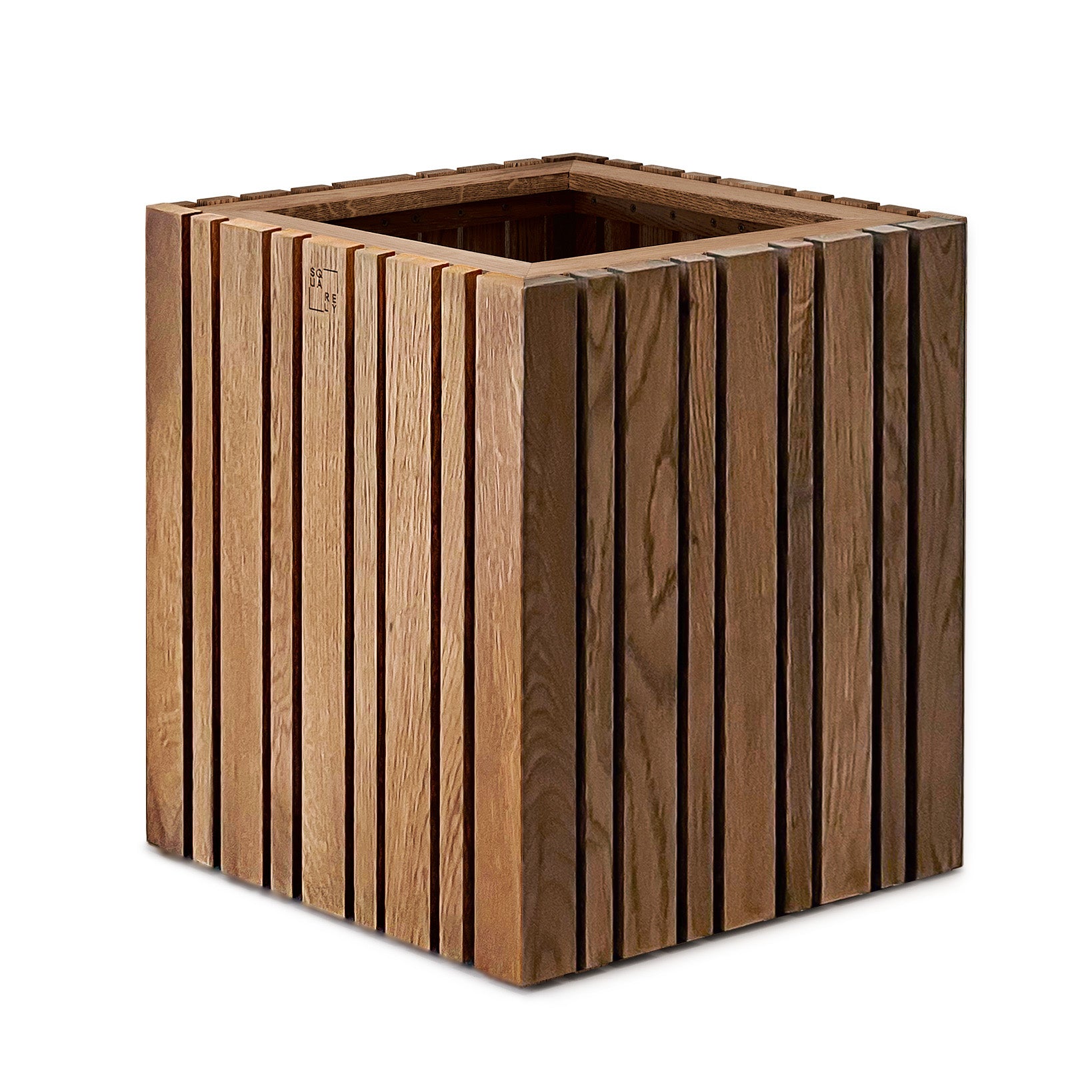 Squarely Copenhagen - GrowMORE plantekasse 35x35 cm, Mørk Eg - Mørk Eg Squarely Copenhagen - GrowMORE plantekasse 35x35 cm, Mørk Eg - Mørk Eg