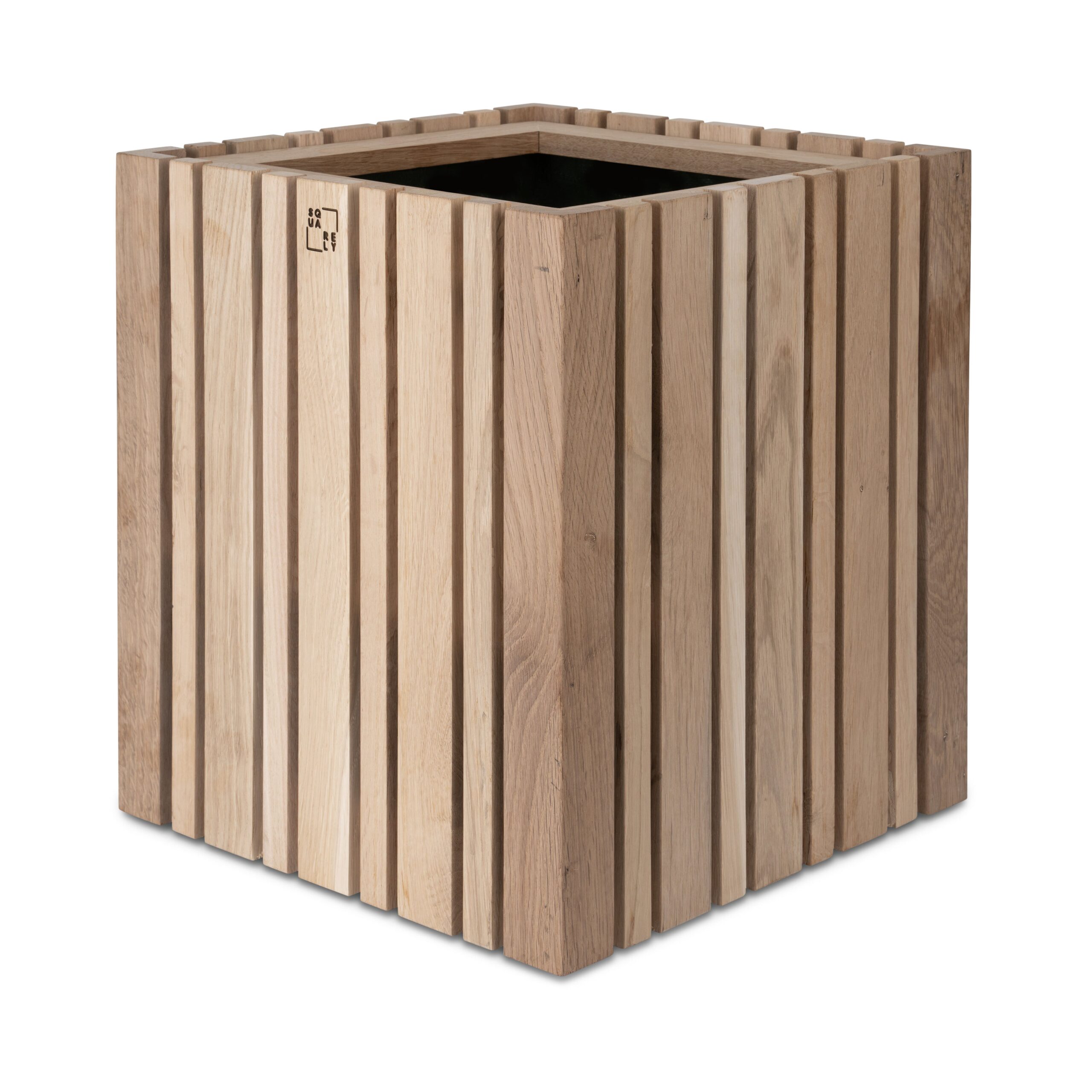 Squarely Copenhagen - GrowMORE plantekasse 35x35 cm, U.behand. Eg, indendørs - Ubehandlet eg (indendørs) Squarely Copenhagen - GrowMORE plantekasse 35x35 cm, U.behand. Eg, indendørs - Ubehandlet eg (indendørs)
