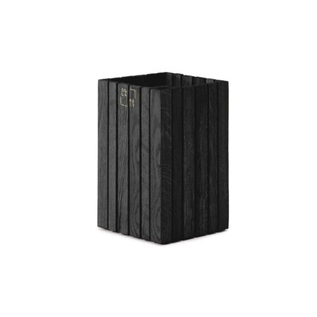Squarely Copenhagen - GrowSMALL plantekasse 14x14 cm, Sort Ask - Sort Ask