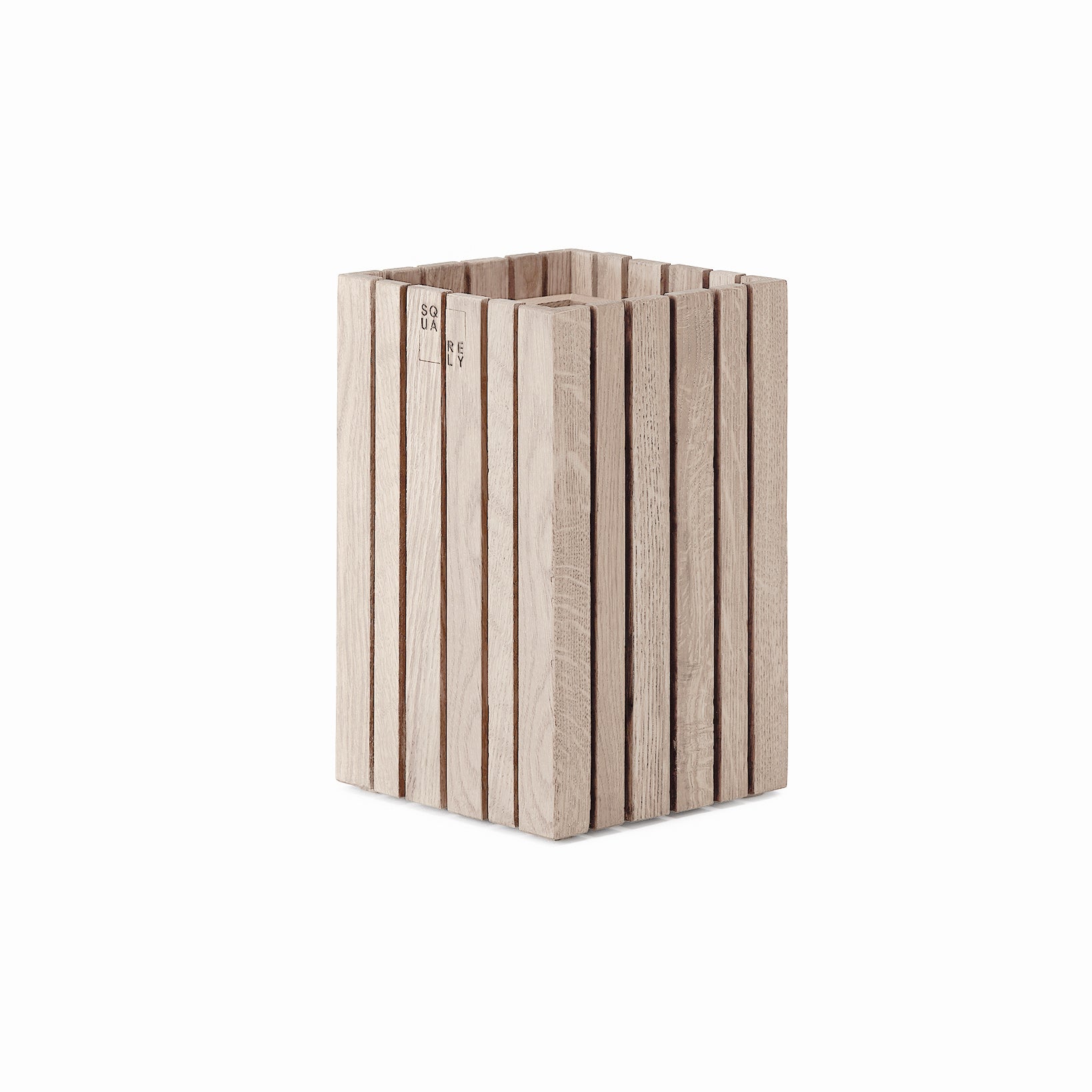 Squarely Copenhagen - GrowSMALL plantekasse 14x14 cm, Ubehand. eg, indendørs - Ubehandlet eg (indendørs) Squarely Copenhagen - GrowSMALL plantekasse 14x14 cm, Ubehand. eg, indendørs - Ubehandlet eg (indendørs)