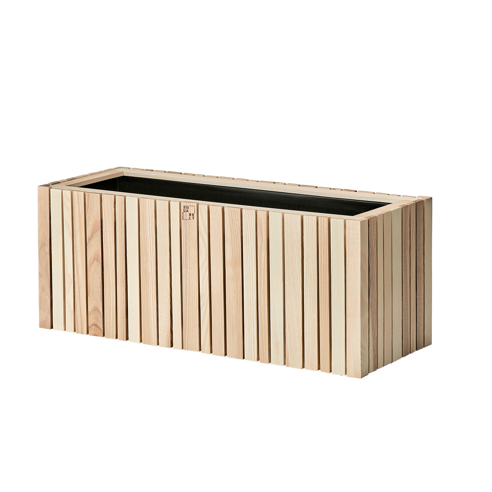 Squarely Copenhagen - GrowWIDE plantekasse 60x22 cm, 4 farver - Ask natur Squarely Copenhagen - GrowWIDE plantekasse 60x22 cm, 4 farver - Ask natur