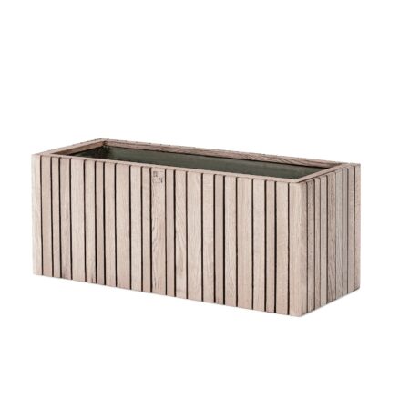 Squarely Copenhagen - GrowWIDE plantekasse 60x22 cm, 4 farver - Ubehandlet eg (indendørs)