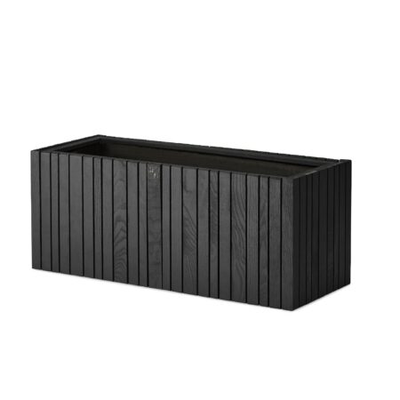 Squarely Copenhagen - GrowWIDE plantekasse 60x22 cm, Sort Ask - Sort Ask