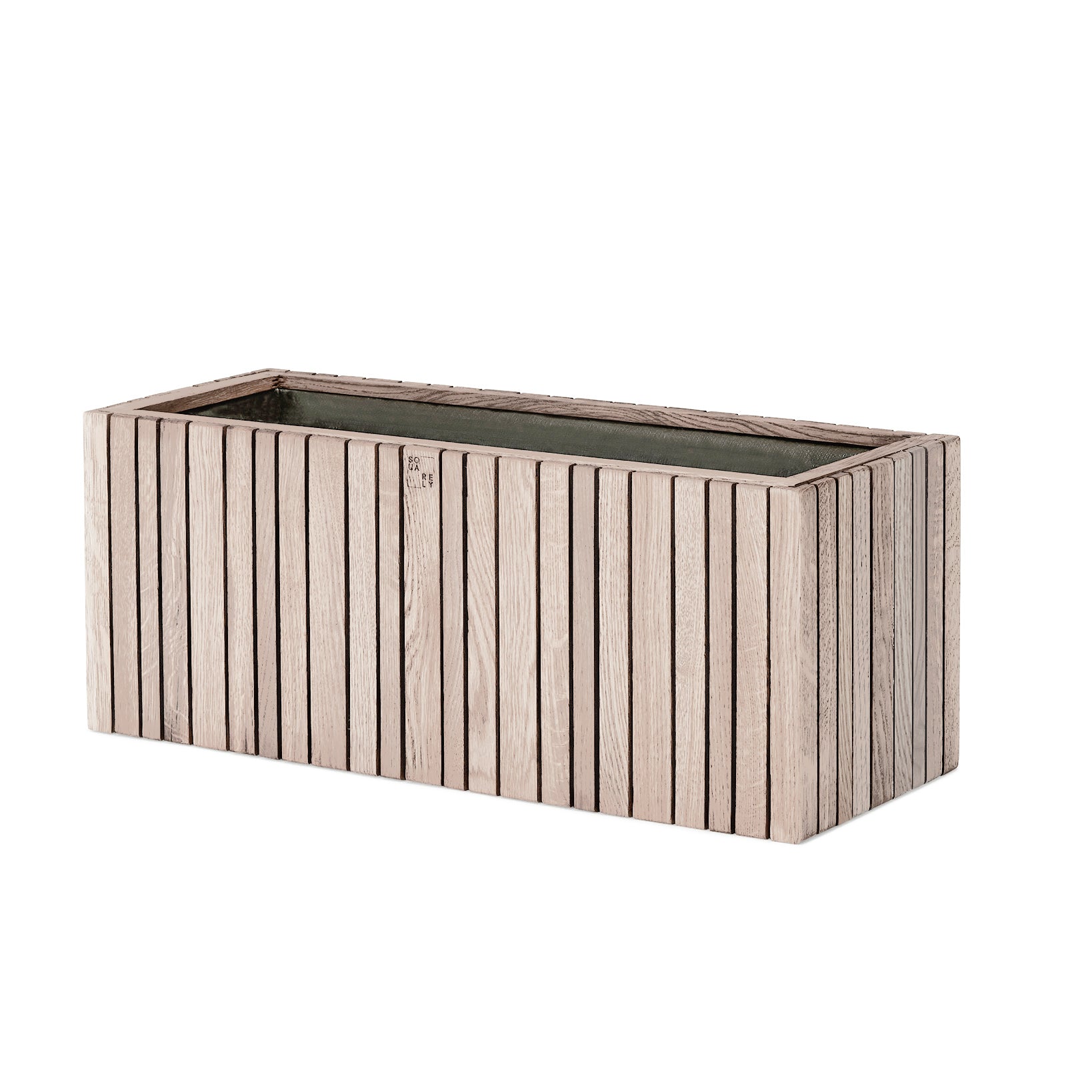 Squarely Copenhagen - GrowWIDE plantekasse 60x22 cm, U.behandlet EG, indendørs - Ubehandlet eg (indendørs) Squarely Copenhagen - GrowWIDE plantekasse 60x22 cm, U.behandlet EG, indendørs - Ubehandlet eg (indendørs)