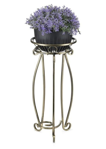 Stabil metal blomsterstander GOLD