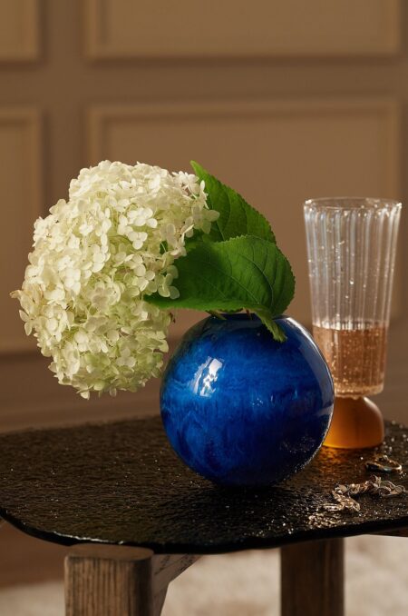 Staycation - Skål Vase Des Cute - Blå - Urtepotteskjulere & vaser - - Homeroom