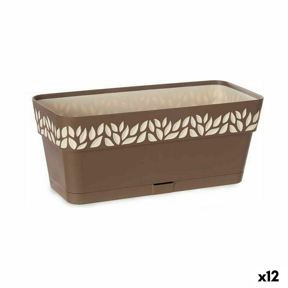 Stefanplast Cloe altankasse brun plast 13,3 × 12,3 × 29,3 cm - 12 stk. Stefanplast Cloe altankasse brun plast 13,3 × 12,3 × 29,3 cm - 12 stk.