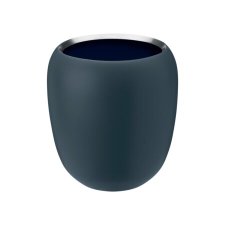 Stelton Ora vase 17 cm Dusty blue/Midnight blue