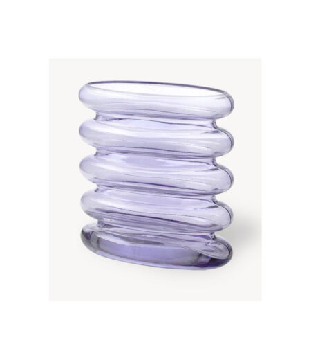 Stences - Repeat vase, lilla glas