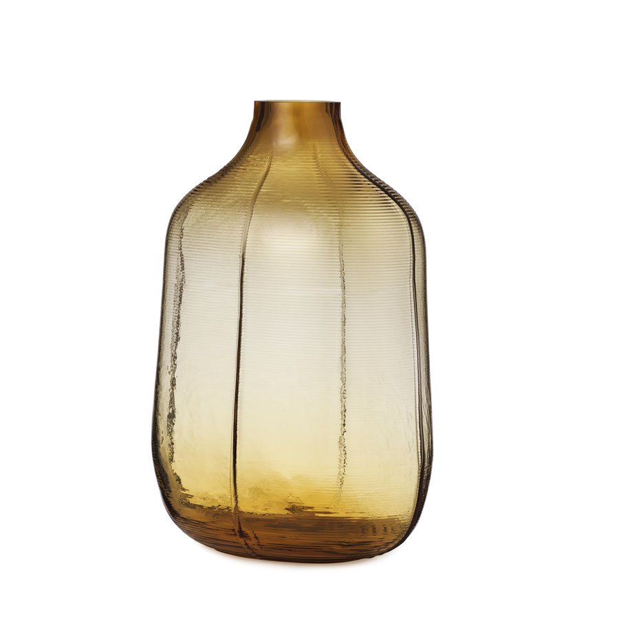 Step Vase, brun Step Vase, brun